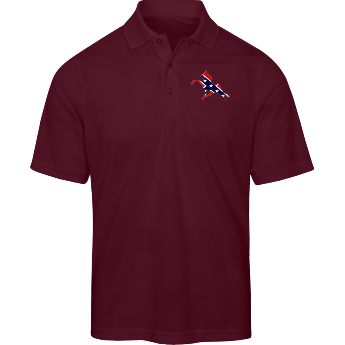 REBEL ON THE RAIL TWH PERFORMANCE 88181 Core 365 Mens Origin Pique Polo