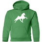 TWH PERFORMANCE STYLE 2 (WHITE) G185B Youth Pullover Hoodie