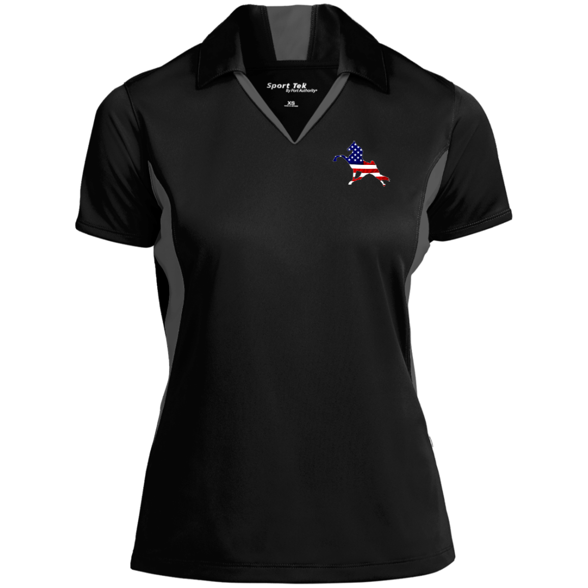 WALK AMERICA TWH PERFORMANCE CLOSEOUT - LST655 Ladies' Colorblock Performance Polo