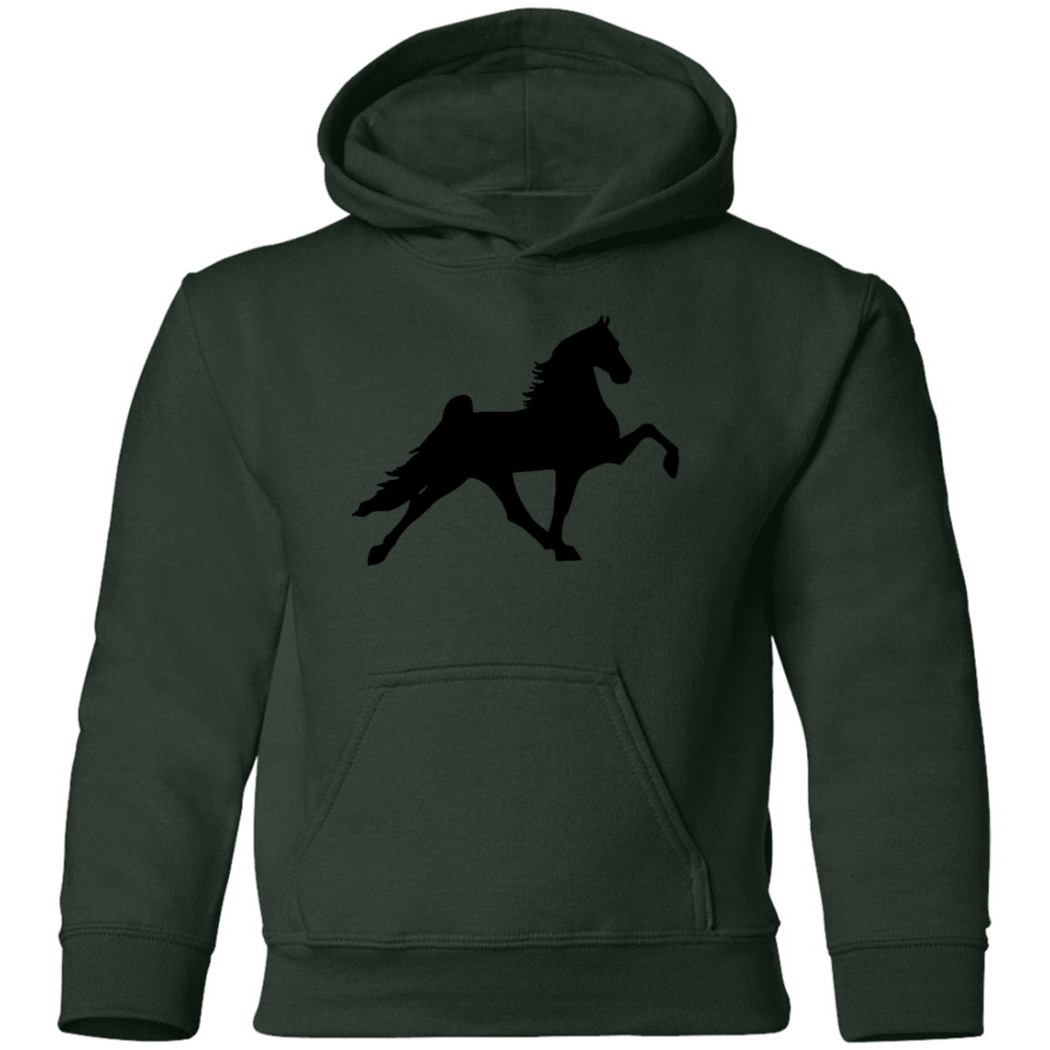 TWH PERFORMANCE STYLE 2 (BLACK) G185B Youth Pullover Hoodie