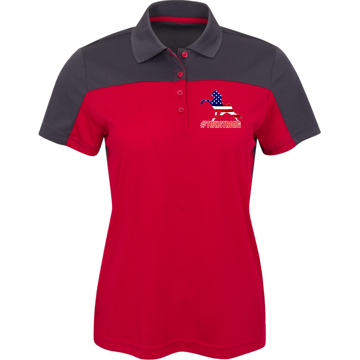 TWH STRONG PERFORMANCE WALK AMERICAN CE101W Core 365 Womens Pique Polo