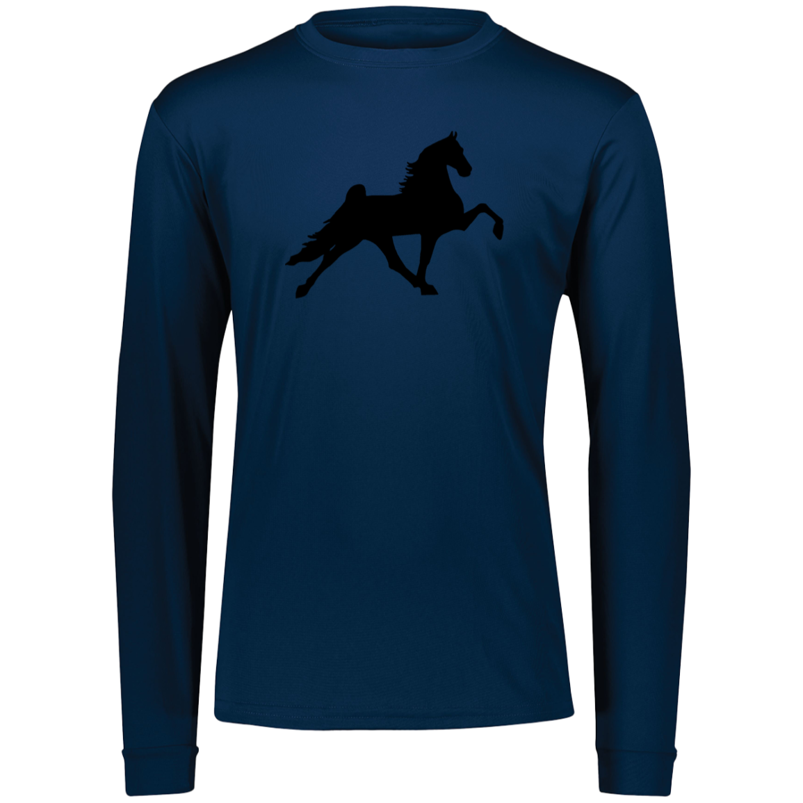 TWH PERFORMANCE STYLE 2 (BLACK) CLOSEOUT - 789 Youth Moisture-Wicking Long-Sleeve Tee