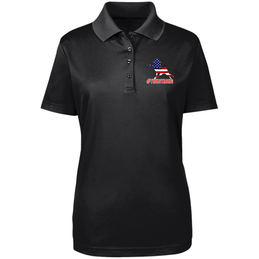 TWH STRONG PERFORMANCE WALK AMERICAN 78181 Core 365 Womens Origin Pique Polo