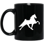 TWH PERFORMANCE STYLE 2 (WHITE) BM11OZ 11oz Black Mug