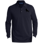 TWH PERFORMANCE (BLACK) CLOSEOUT - K8000LS Men's EZCotton™ Long Sleeve Polo