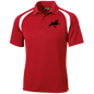 TWH PERFORMANCE STYLE 2 (BLACK) CLOSEOUT - T476 Moisture-Wicking Tag-Free Golf Shirt