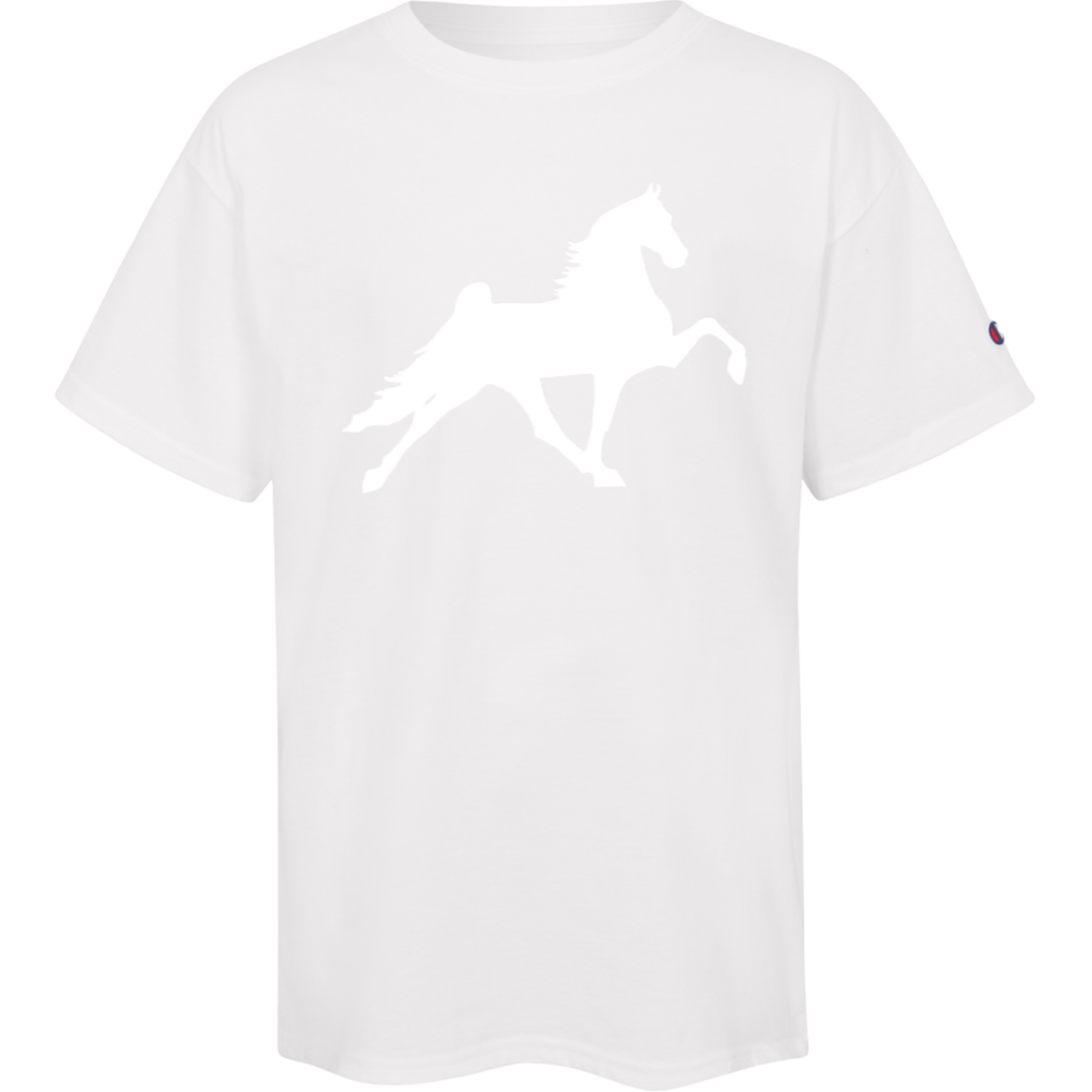 TWH PERFORMANCE STYLE 2 (WHITE) T435 Champion Kids Short Sleeve Tee