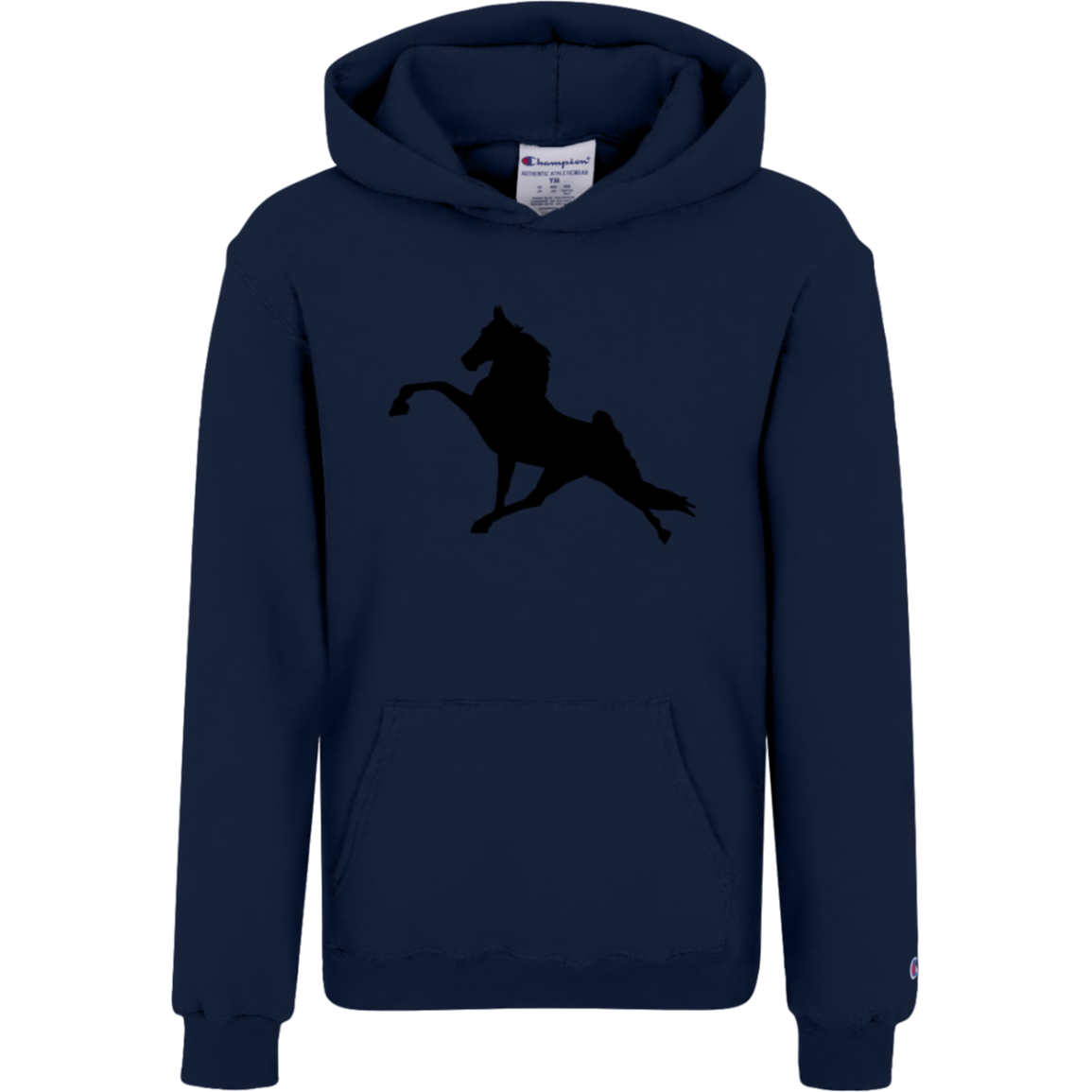 TWH PERFORMANCE (BLACK) S790 Champion Kids Powerblend Hoodie