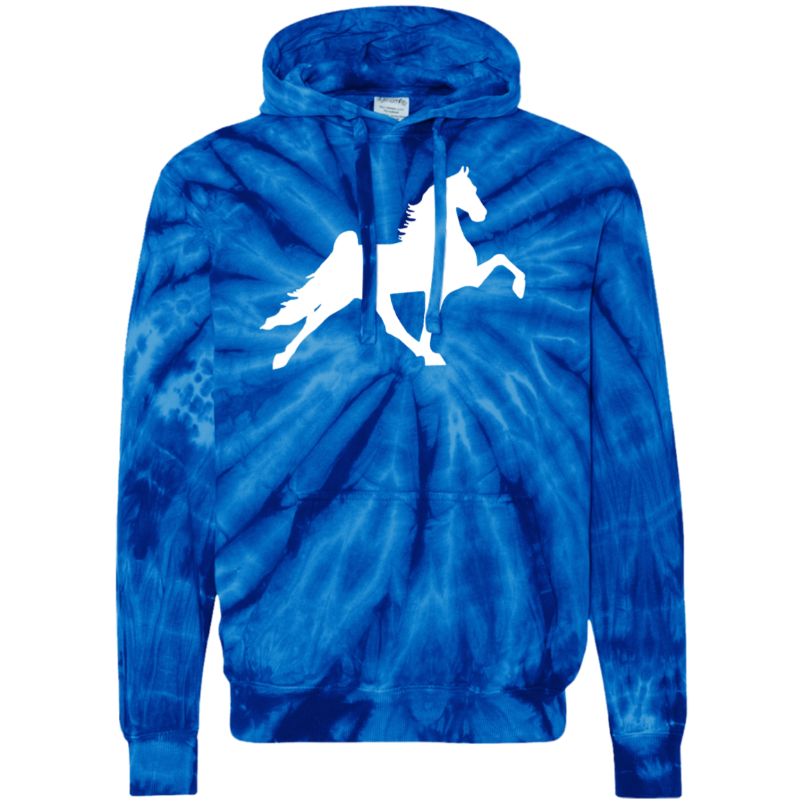 TWH PERFORMANCE STYLE 2 (WHITE) CD877 Unisex Tie-Dyed Pullover Hoodie